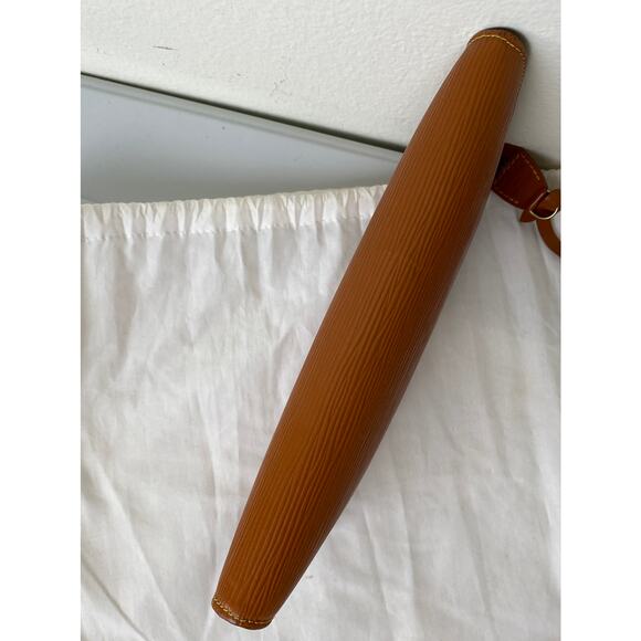 Repair Required: Louis Vuitton EPI Pochette Cognac Brown Shoulder Bag Clutch - Picture 5 of 14